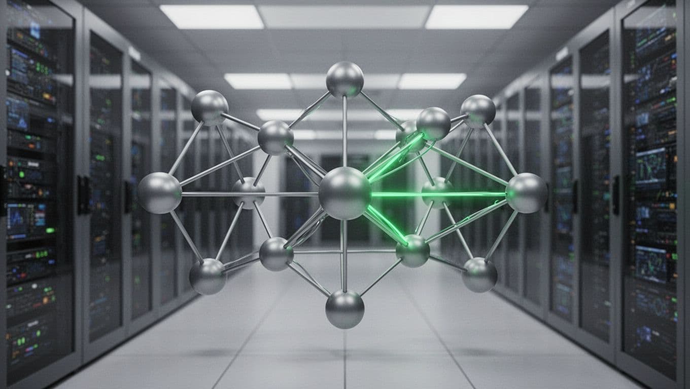 Network diagram shows VPN paths from remote devices to internal servers, with risky connections highlighted in green.