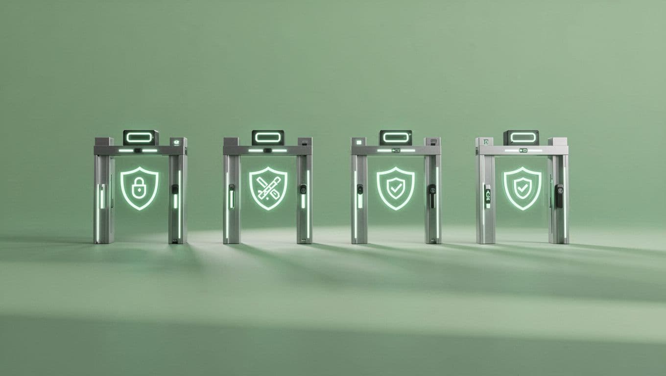 Four side-by-side icons of AWS API Gateway, Azure APIM, Apigee, and Kong with security features highlighted in green.